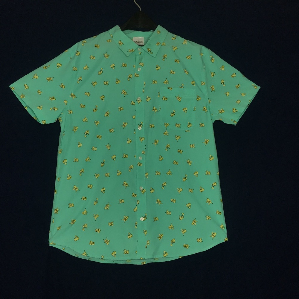 Pikachu Button Down
